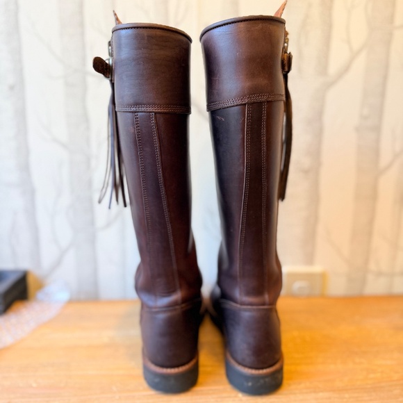 Penelope Chilvers Long Tassel Boots- Conker EU Size 37/ US 6 - Picture 6 of 12